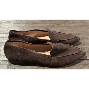 CC Corso Como Jatiba brown pointed toe Leather Loafers Flats sz 10 preppy money